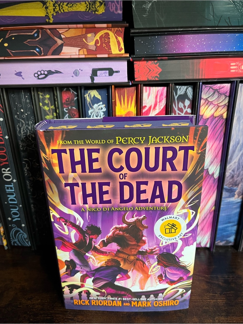 The Court of the Dead by Rick Riordan and Mark Oshiro Walmart Exclusive Hardcove